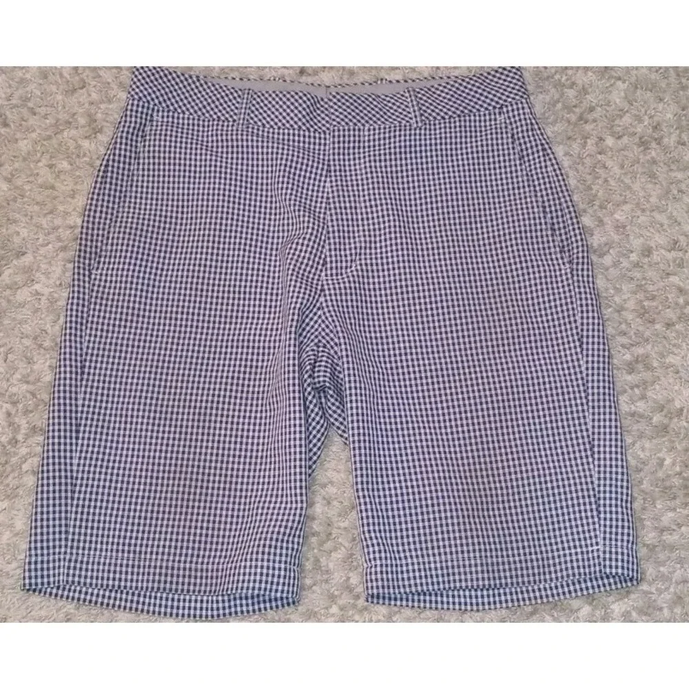 Men's Walter Hagen Shorts Size 32 Color Blue White Designer Golfing Formal...